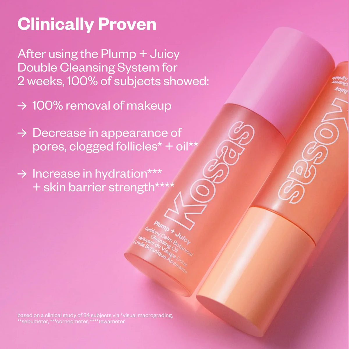 Kosas- Plump + Juicy Gel Cleanser