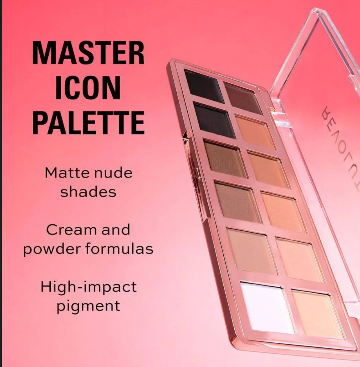 Revolution- The True Icon Bronze Eyeshadow Palette