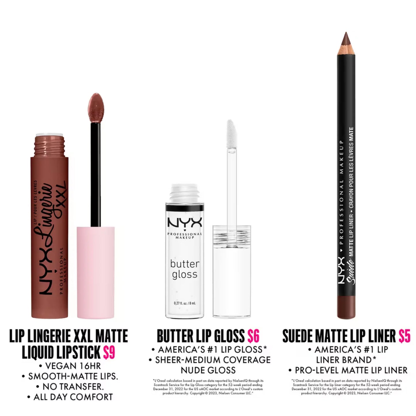 Nyx- Gimmie Gimmie Lip Kit