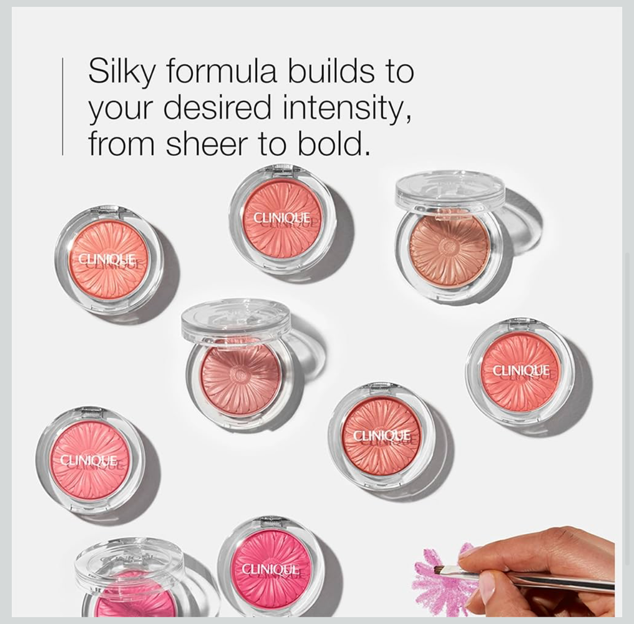 Clinique- Cheek Pop™ Powder/ Creamy Blush