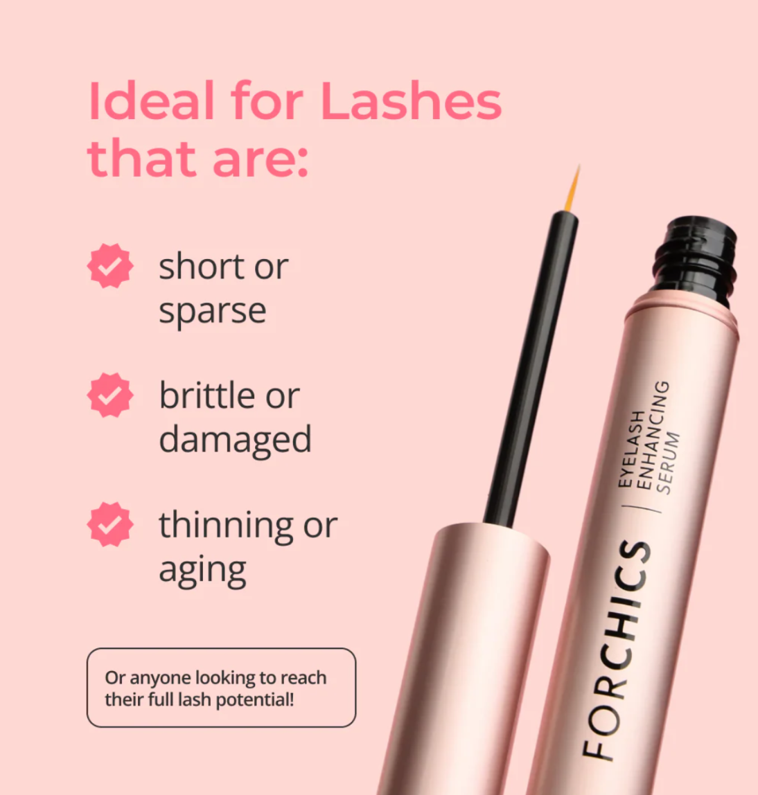 FORCHICS - Eyelash Growth Serum