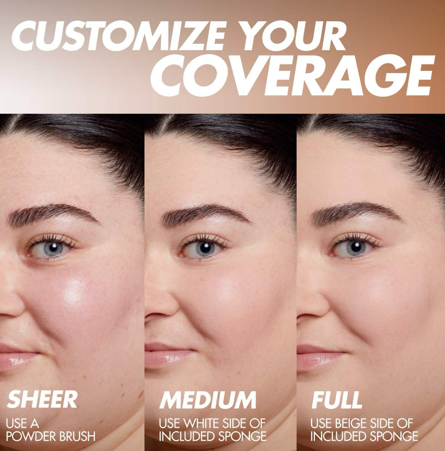 MAKE UP FOR EVER- HD Skin Matte Velvet Blurring Powder Foundation/Setting Powder (Multi-Use)