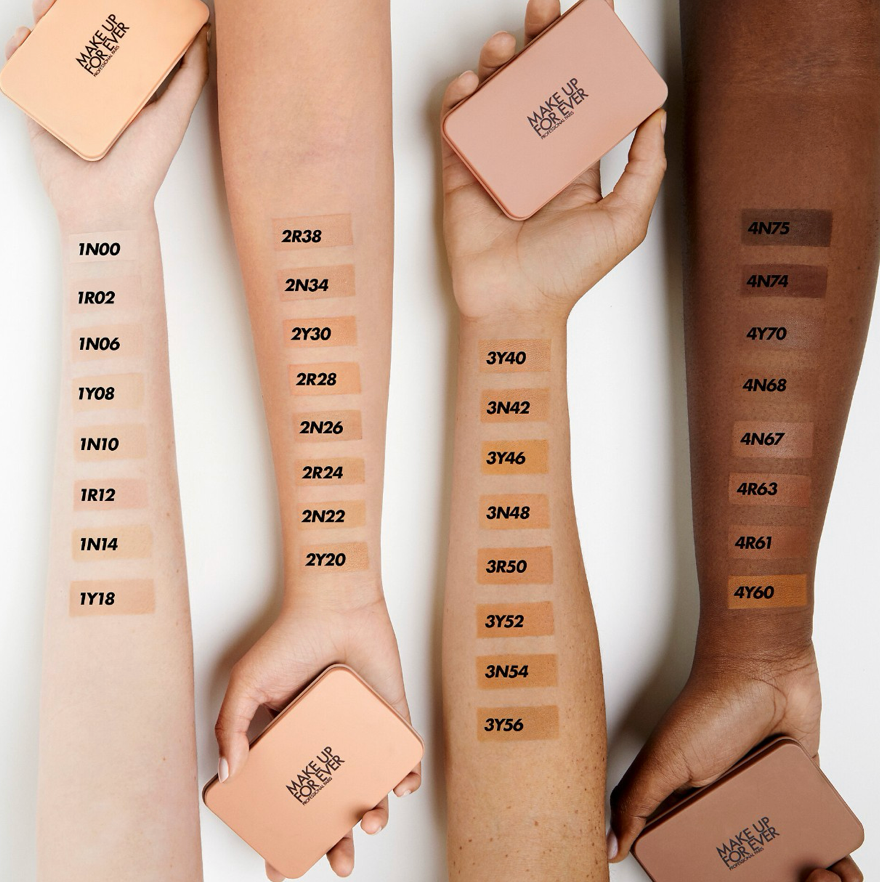 MAKE UP FOR EVER- HD Skin Matte Velvet Blurring Powder Foundation/Setting Powder (Multi-Use)