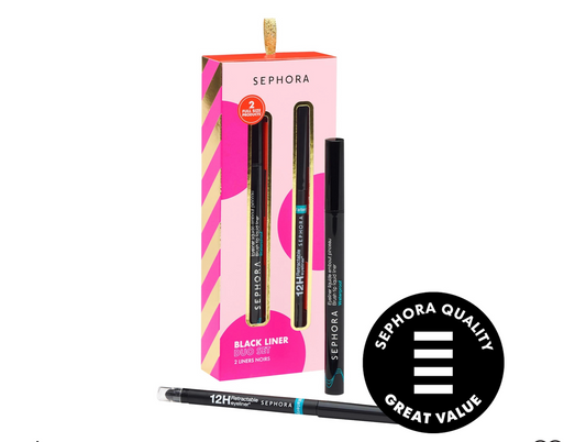 Sephora- Black Eyeliner/Kohl Duo Gift Set