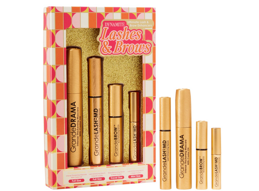 GRANDE COSMETICS- Dynamite Lashes & Brows Holiday Gift Set