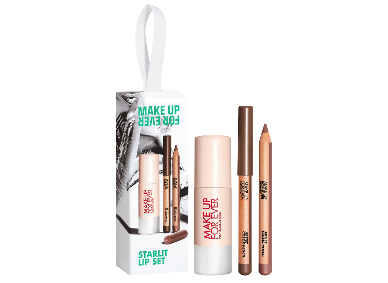 MAKE UP FOR EVER- Mini Artist Color Lip Pencils & Super Boost Gloss Trio