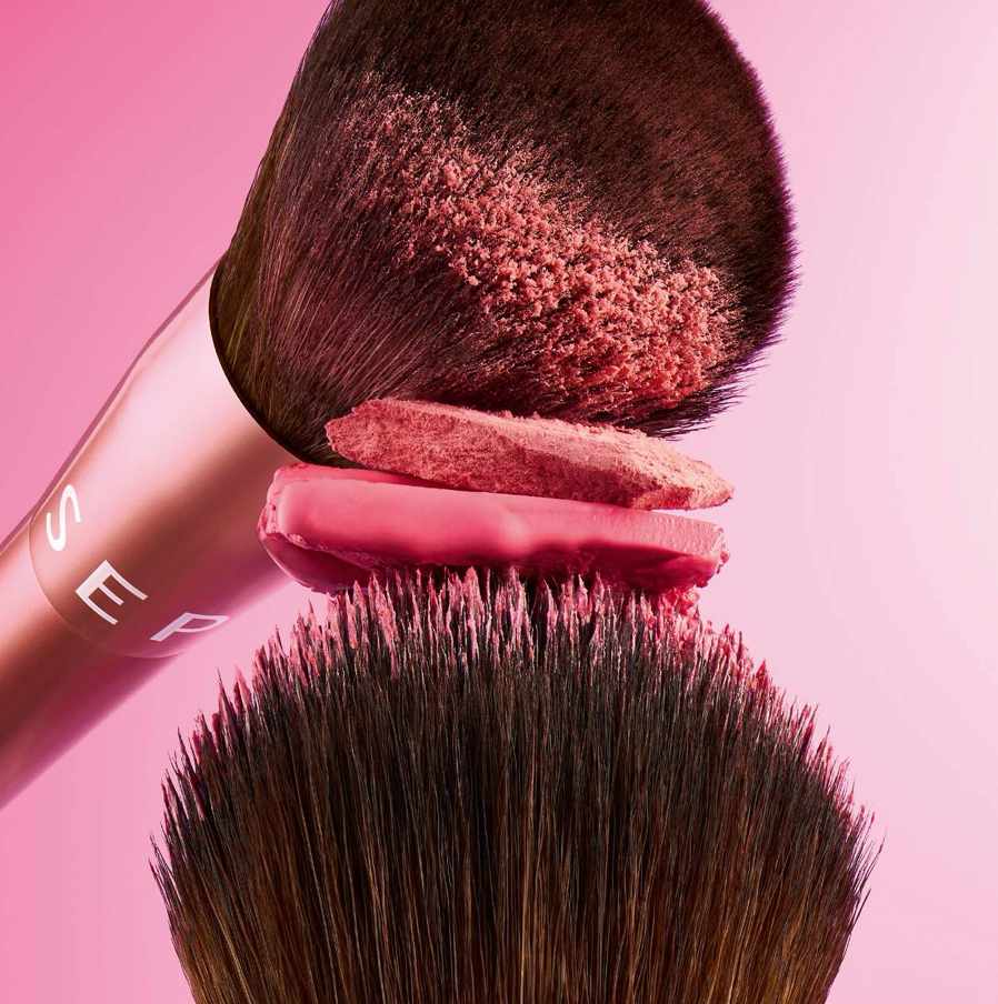 Sephora- Dual Ended Cheek Brush