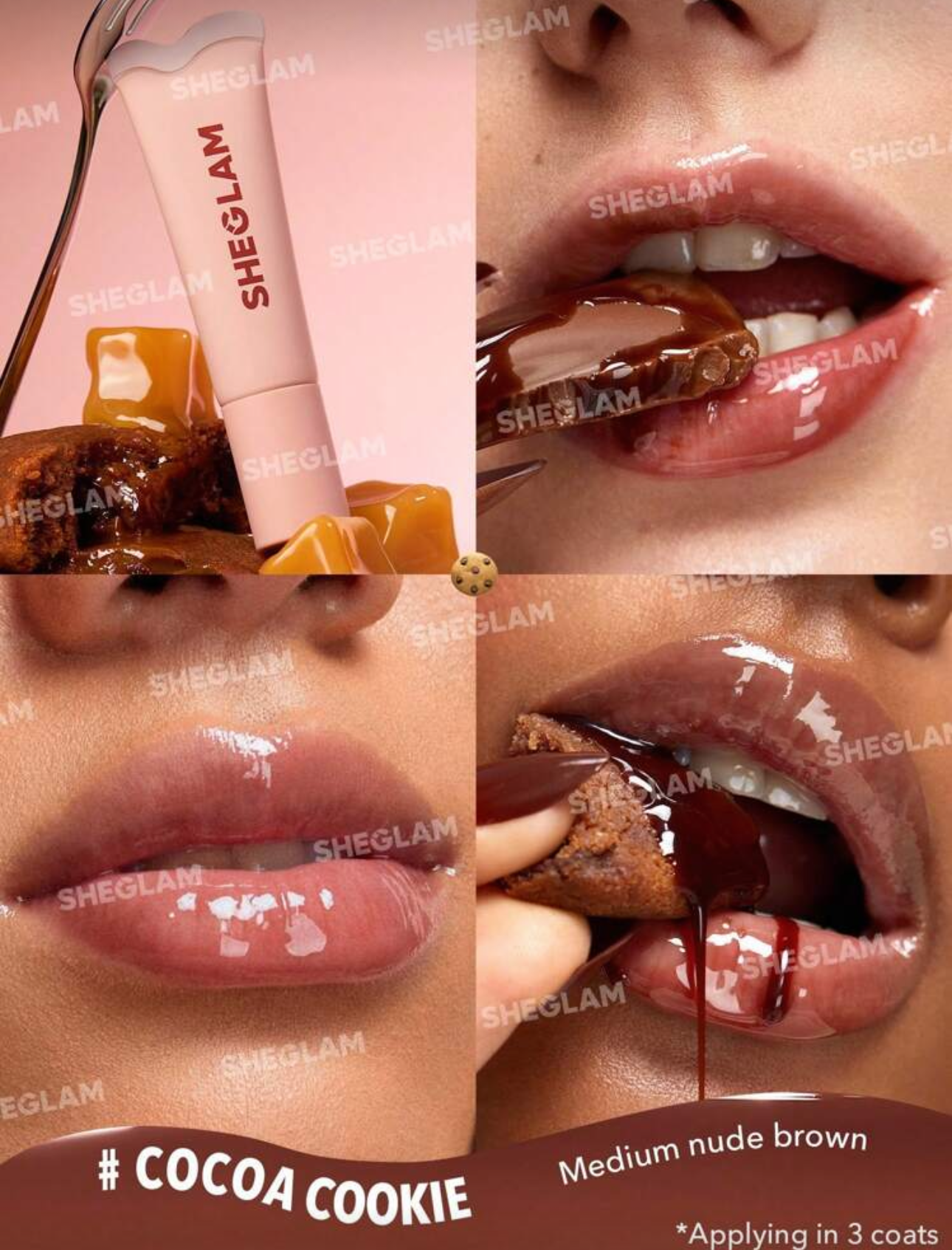 SHEGLAM- Crystal GlazeMoisturizing Lip Gloss Set