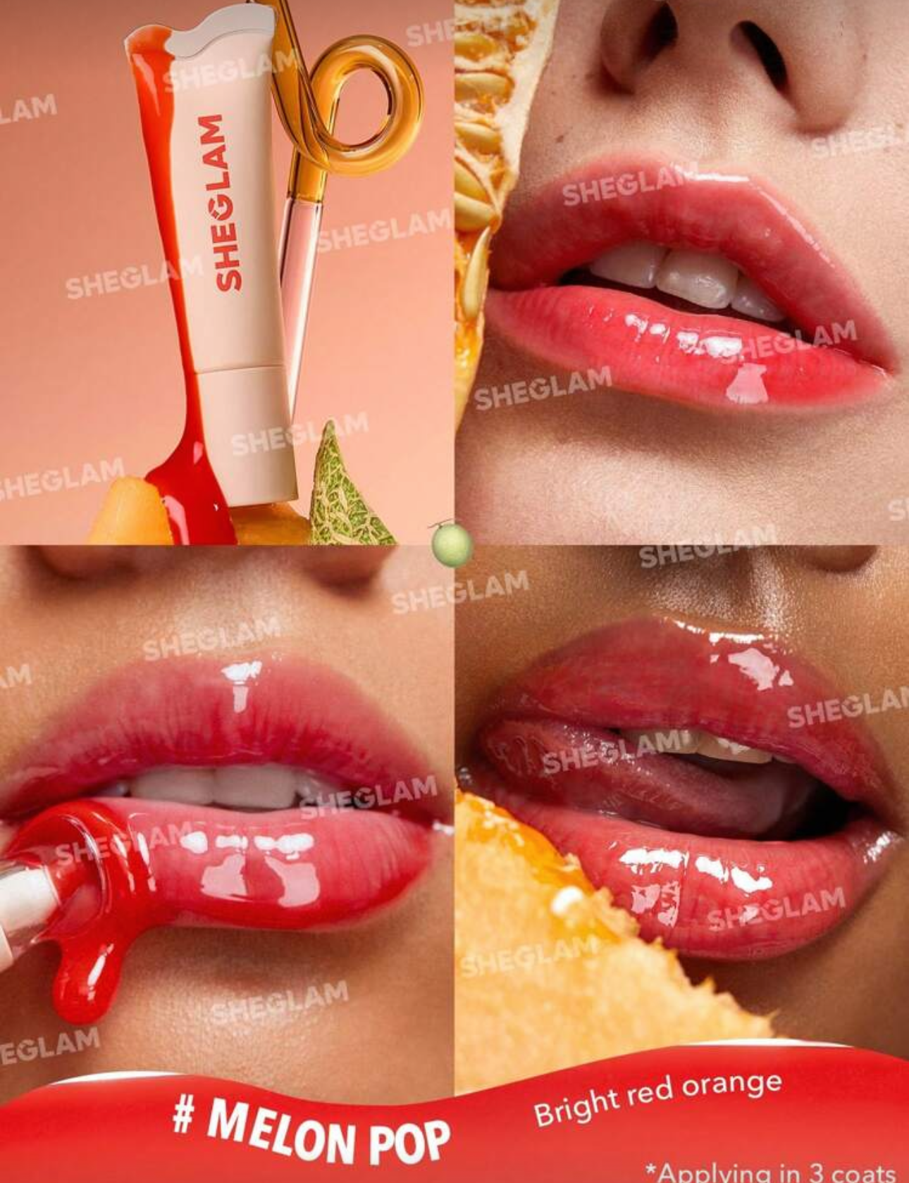 SHEGLAM- Crystal GlazeMoisturizing Lip Gloss Set