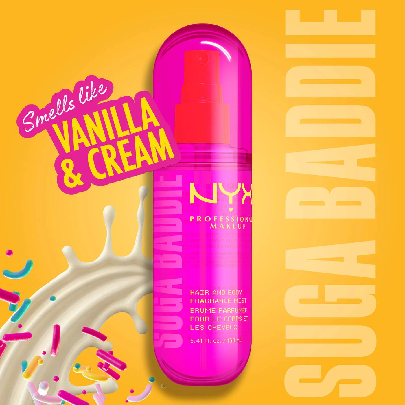 Nyx- Suga Baddie Hair & Body Fragrance Mist