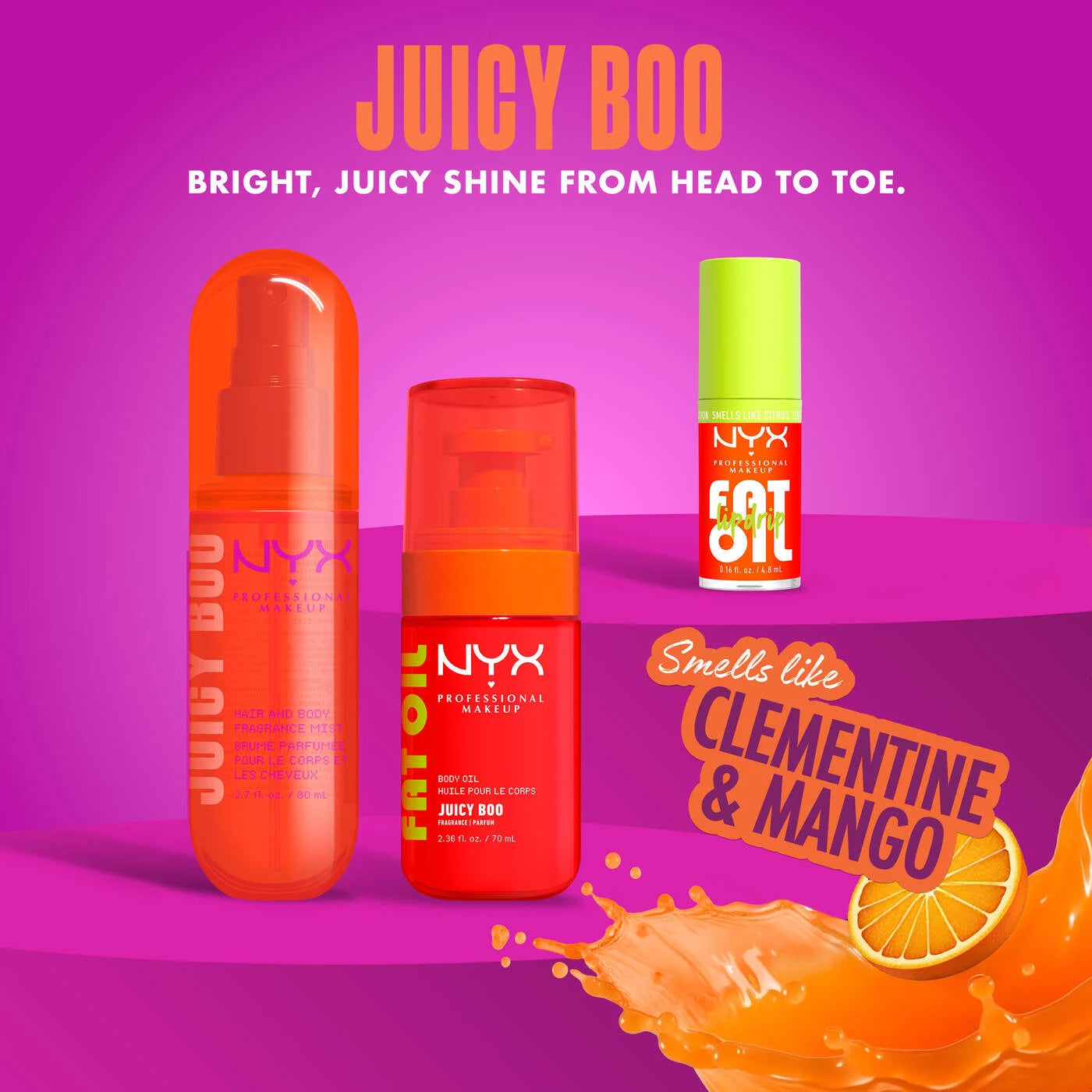 Nyx- Juicy Boo Hair & Body Fragrance Mist