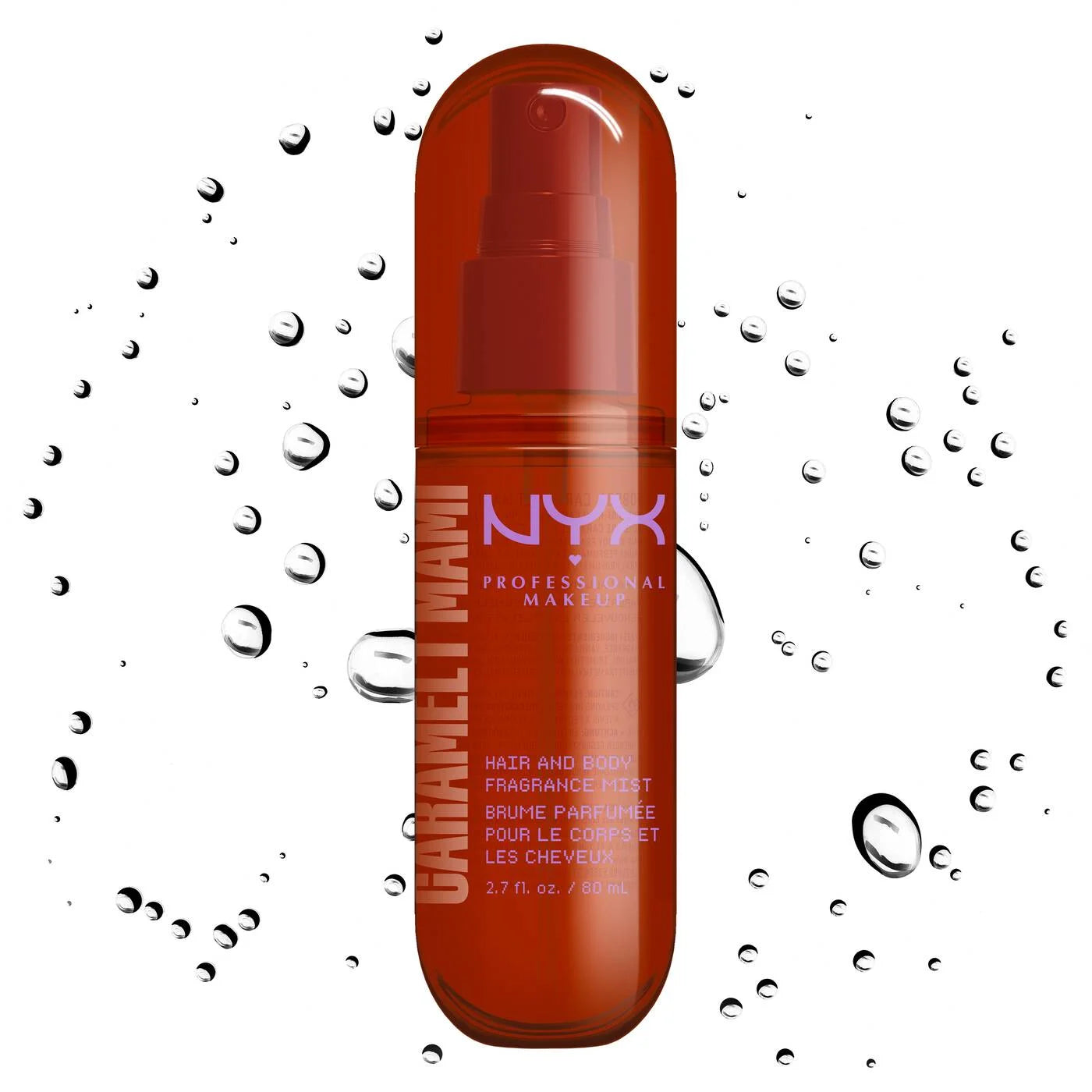 Nyx- Caramelt Mami Hair & Body Fragrance Mist