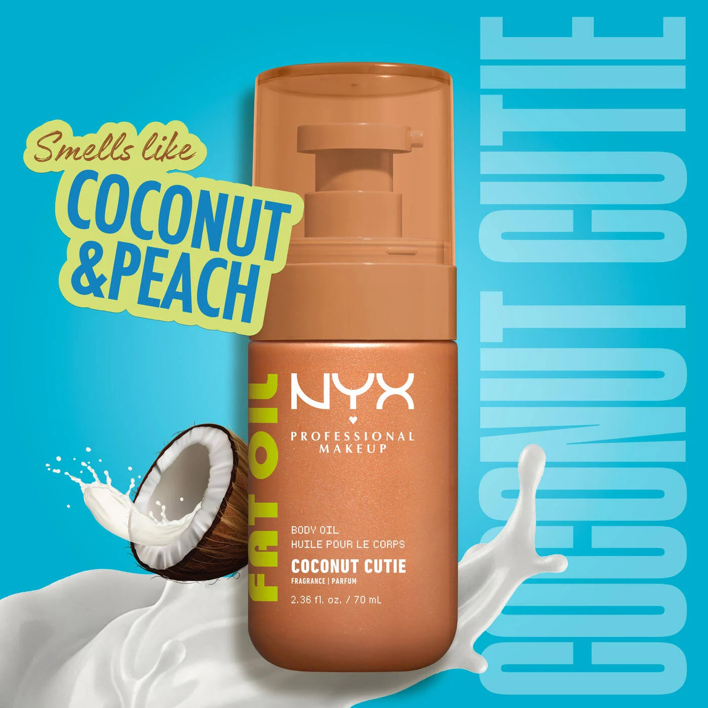 Nyx- Fat Oil Body Oil Coconut Cutie