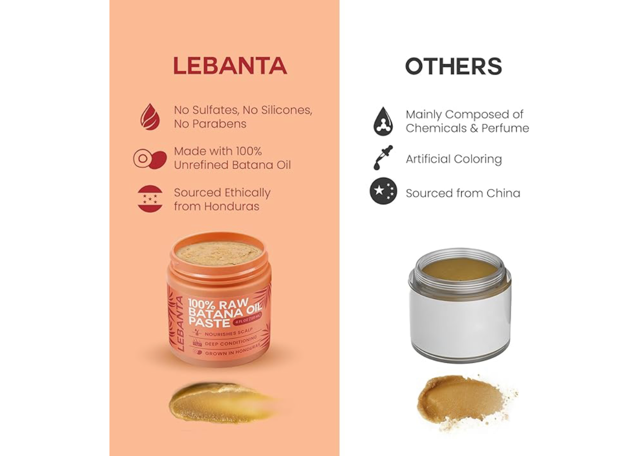 Lebanta- 100% Raw Pure Organic Batana Oil Paste