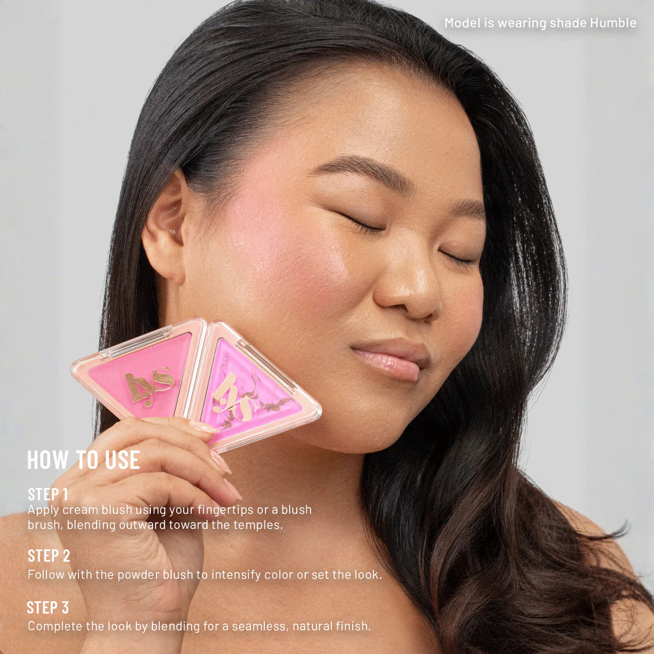 LYS BEAUTY- Higher Standard Cream and Powder Multidimensional Longwear Blush Duo