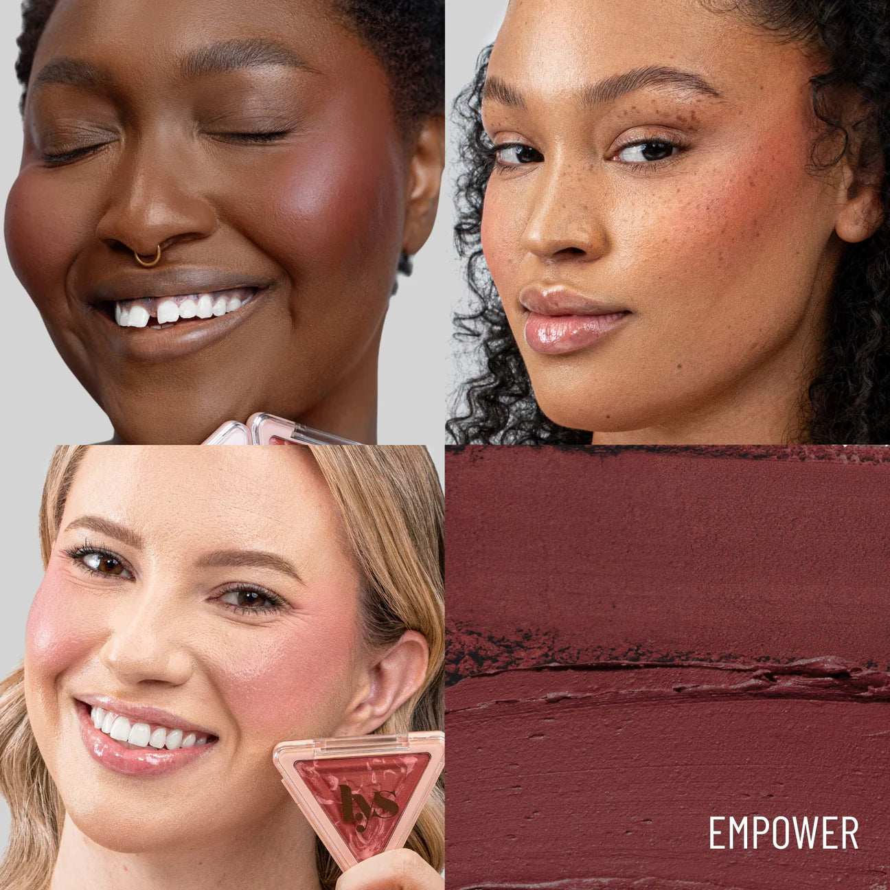 LYS BEAUTY- Higher Standard Cream and Powder Multidimensional Longwear Blush Duo