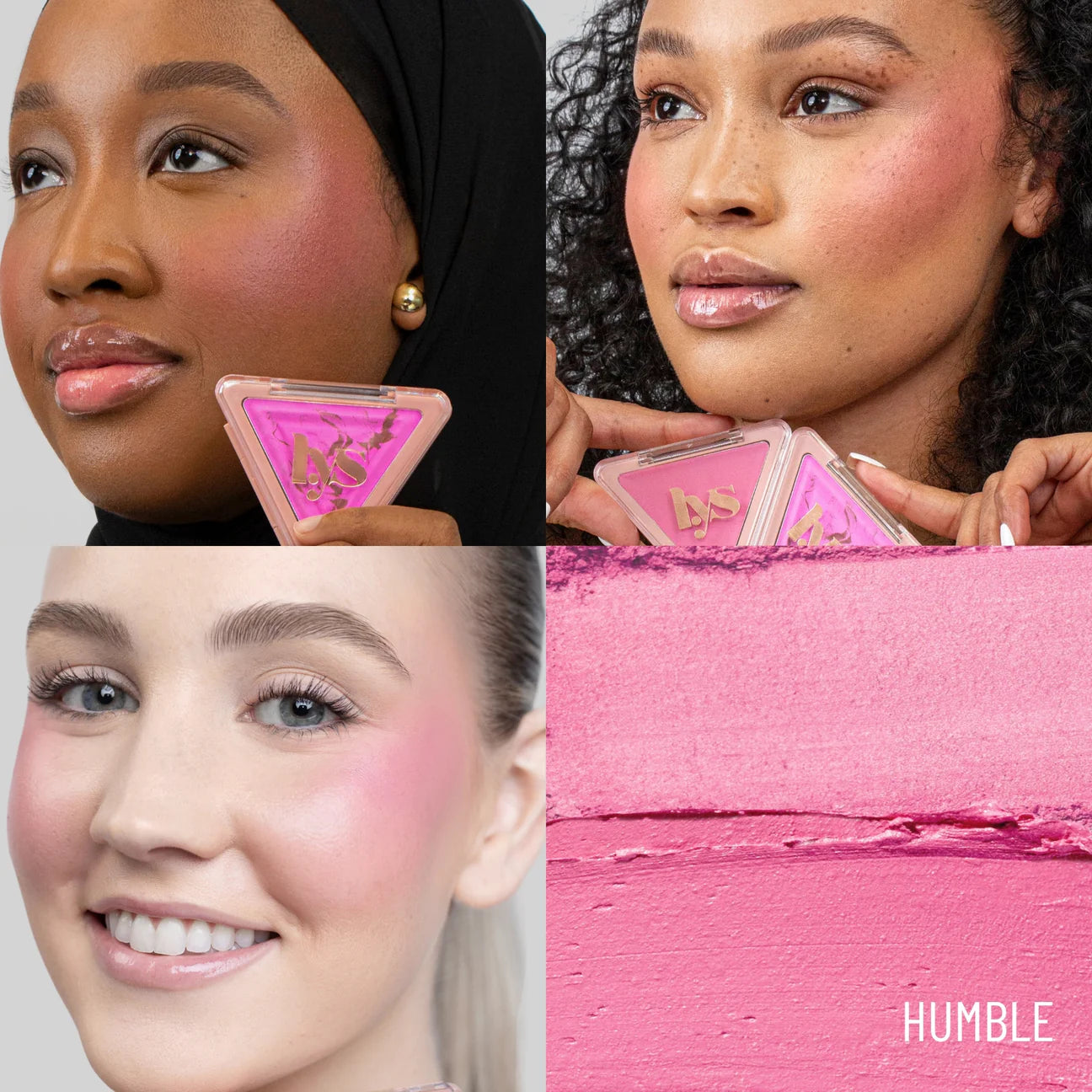 LYS BEAUTY- Higher Standard Cream and Powder Multidimensional Longwear Blush Duo