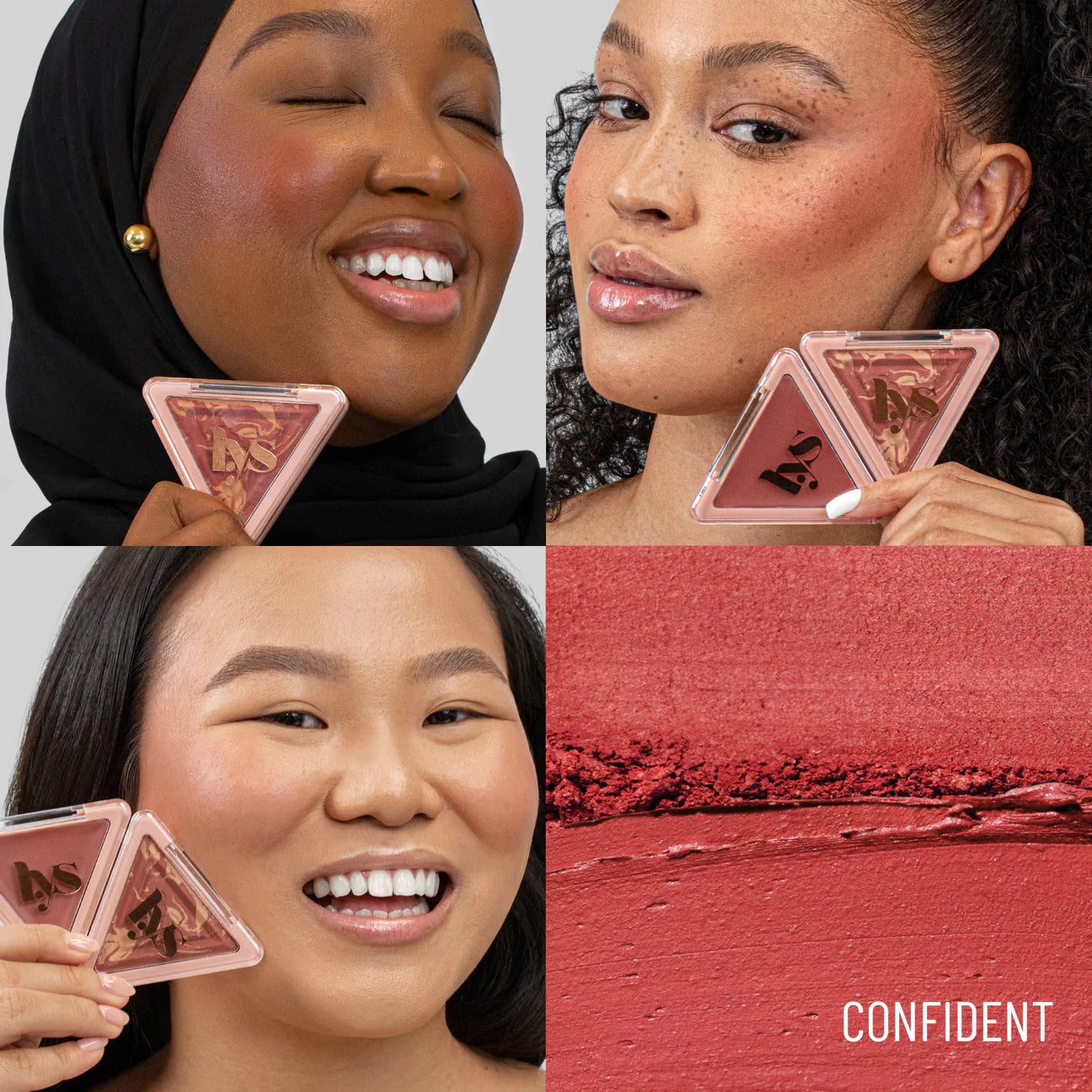 LYS BEAUTY- Higher Standard Cream and Powder Multidimensional Longwear Blush Duo