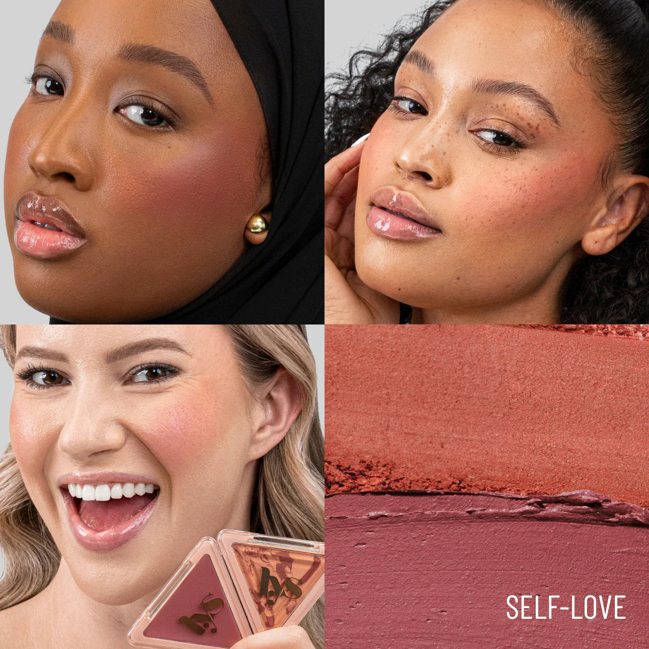 LYS BEAUTY- Higher Standard Cream and Powder Multidimensional Longwear Blush Duo