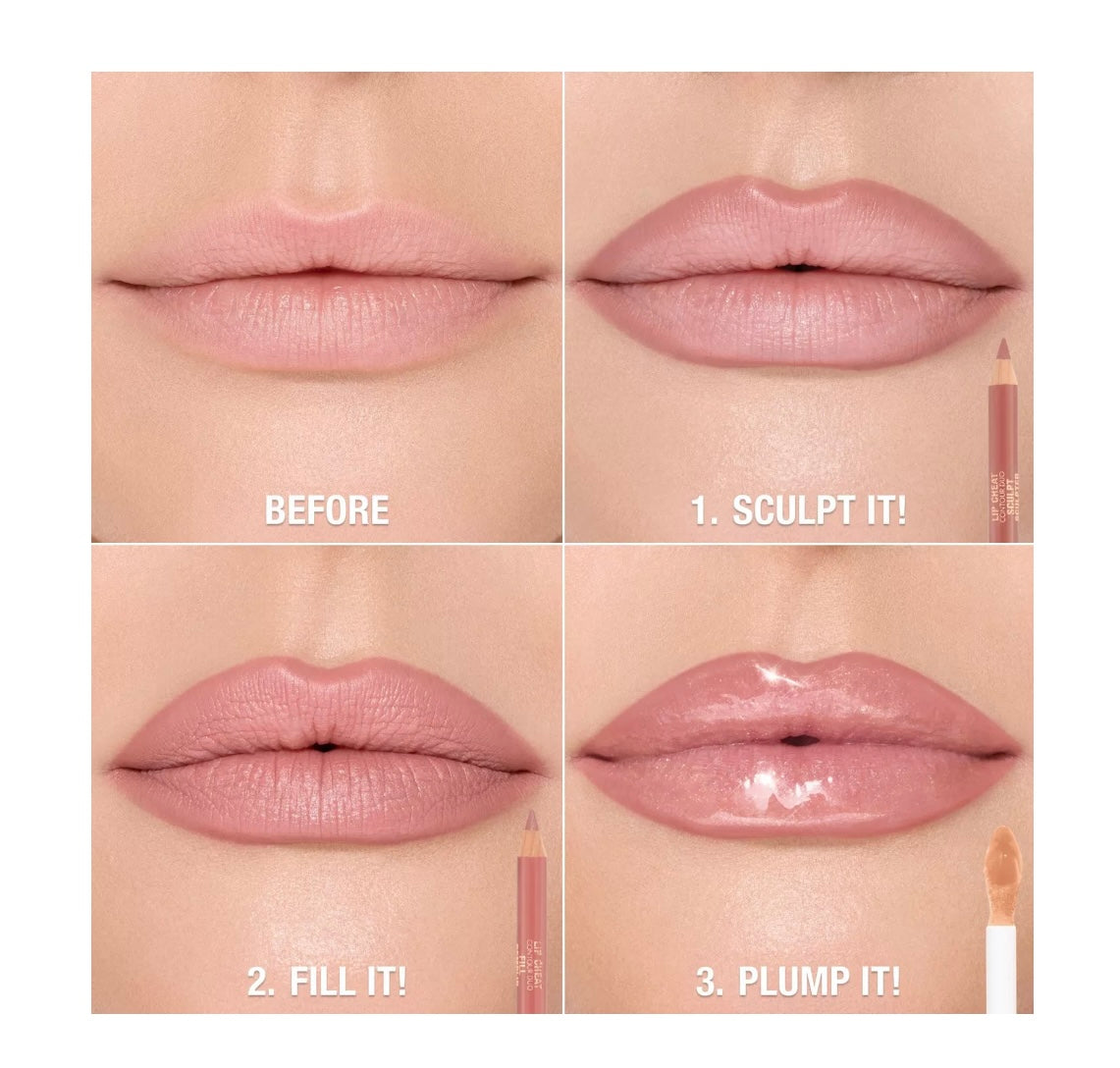 Charlotte Tilbury- Lip Cheat Contour Duo Lip Liner