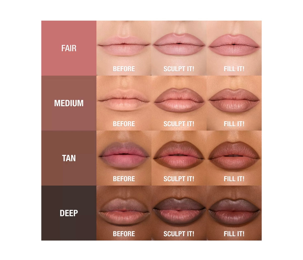 Charlotte Tilbury- Lip Cheat Contour Duo Lip Liner