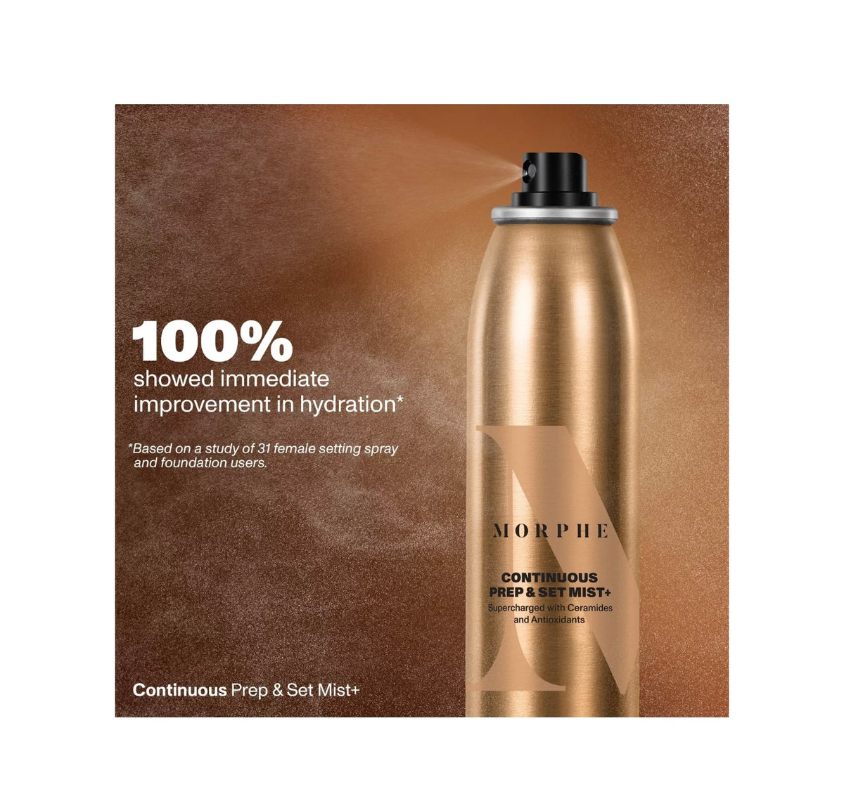 Morphe- Continuous Prep & Set Setting Mist+