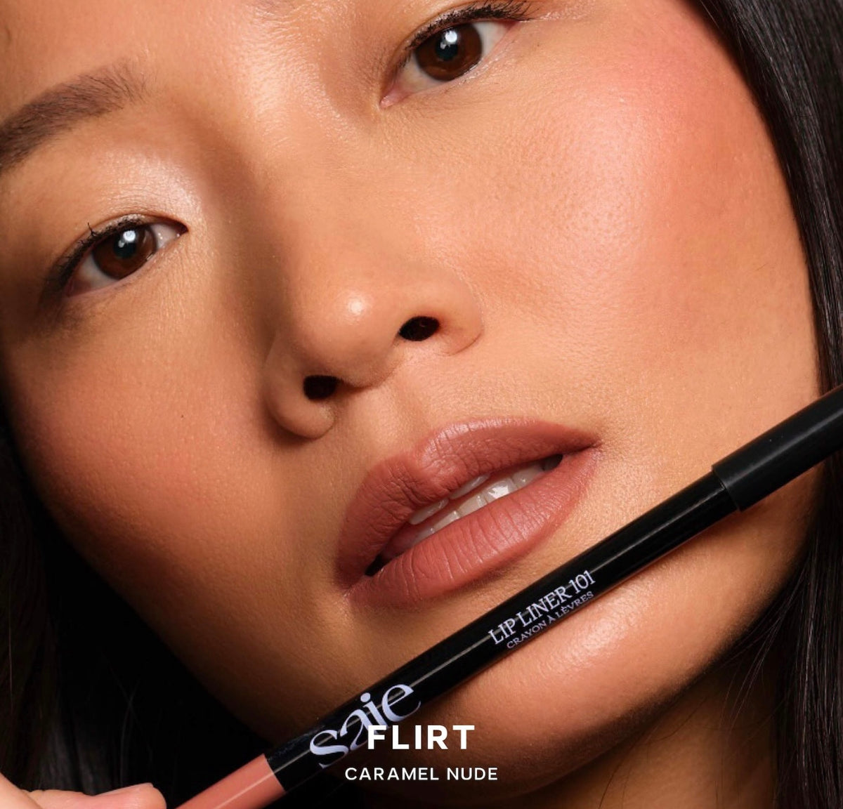 SAIE- Lip Liner 101: Creamy & Nourishing Lip Pencil